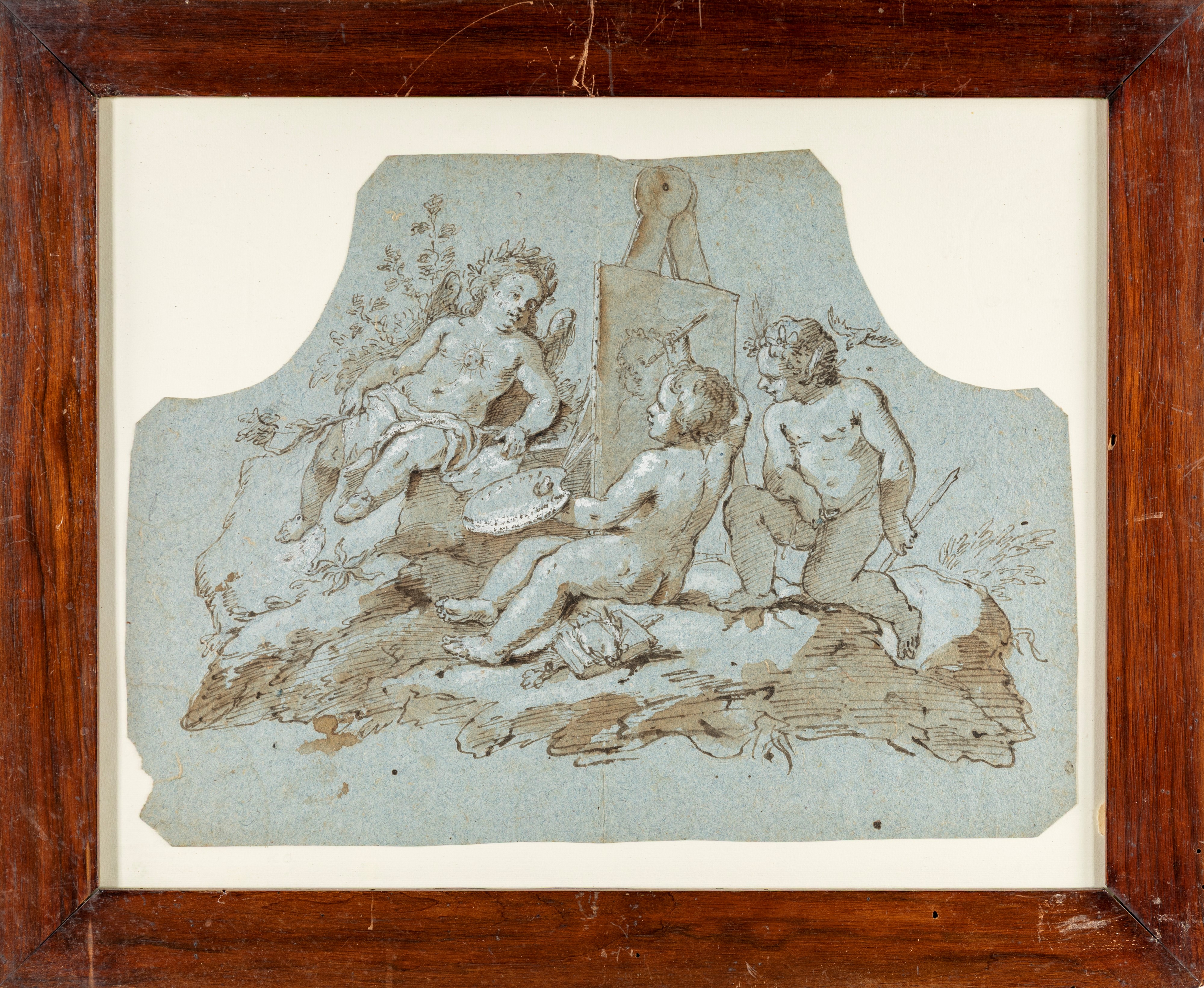 Scuola Veneta del XVII Secolo - Allegoria della Pittura