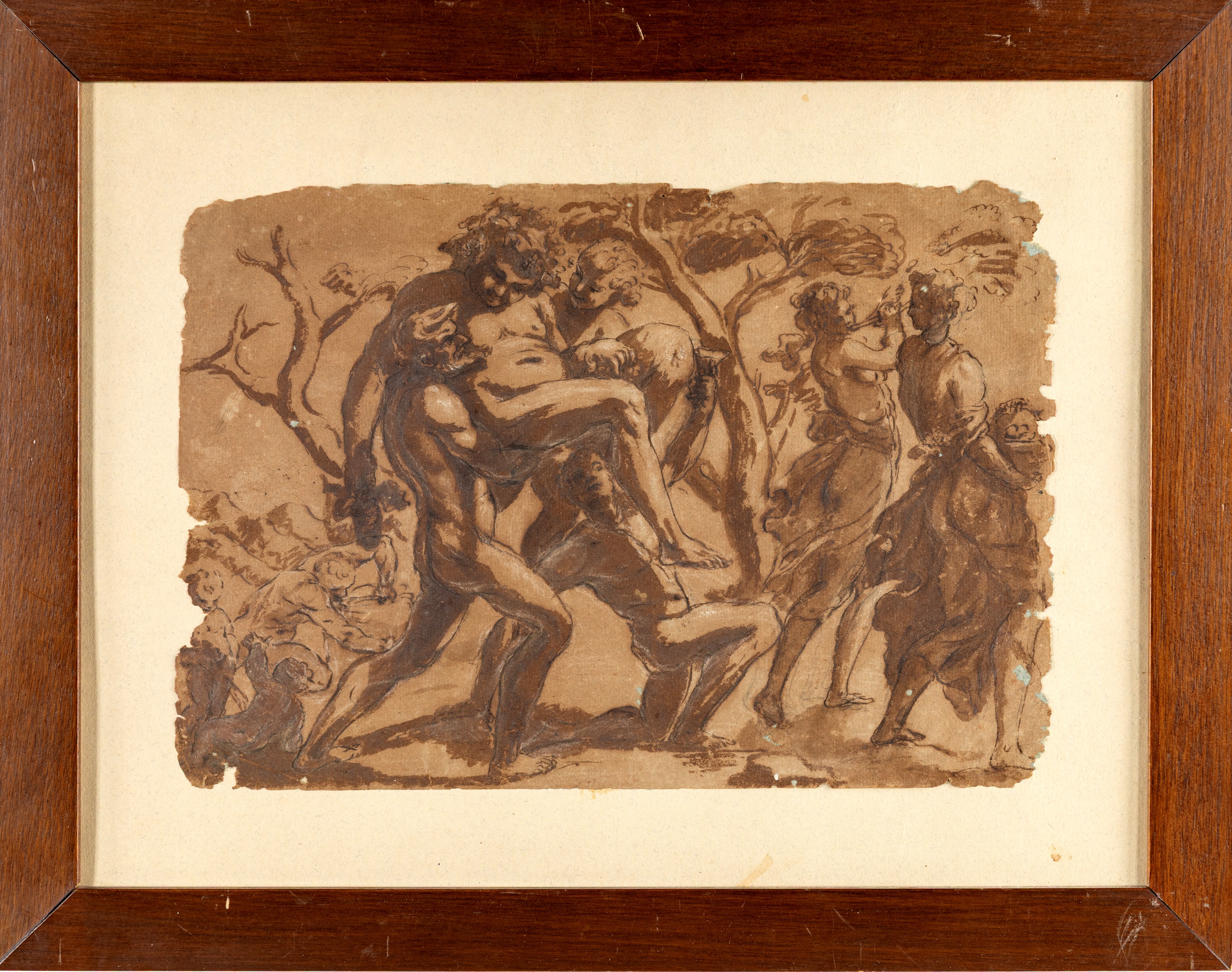 Girolamo Troppa - Studio per corteo bacchico