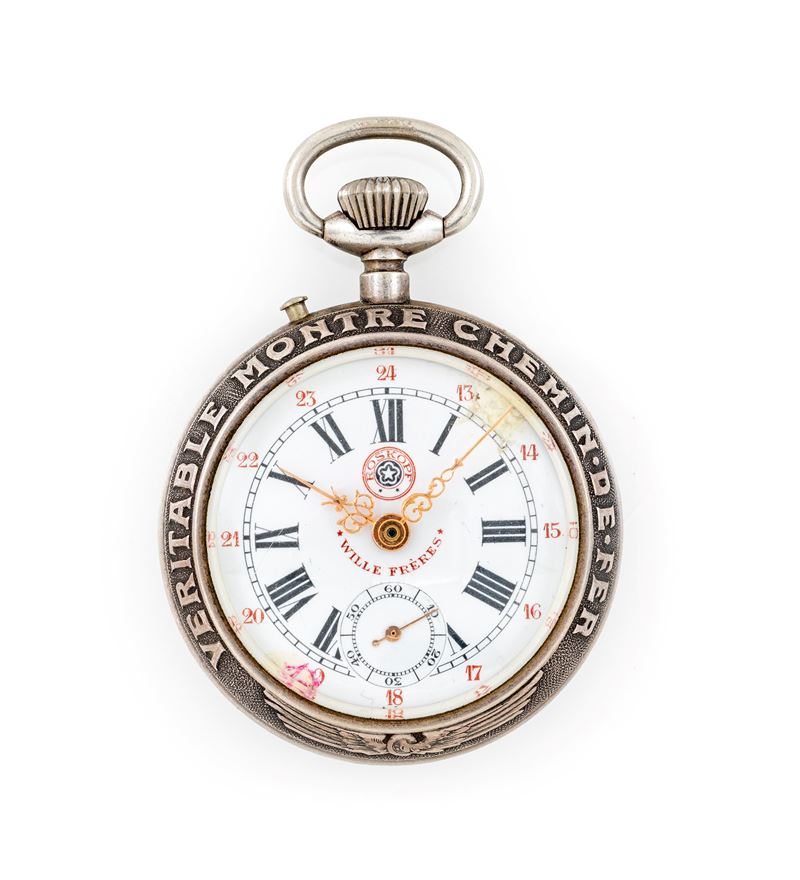 Wille Frères, Orologio da tasca con scappamento Roskopf (Patent 30353)