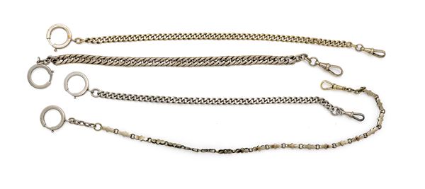4 catene da orologio in metallo