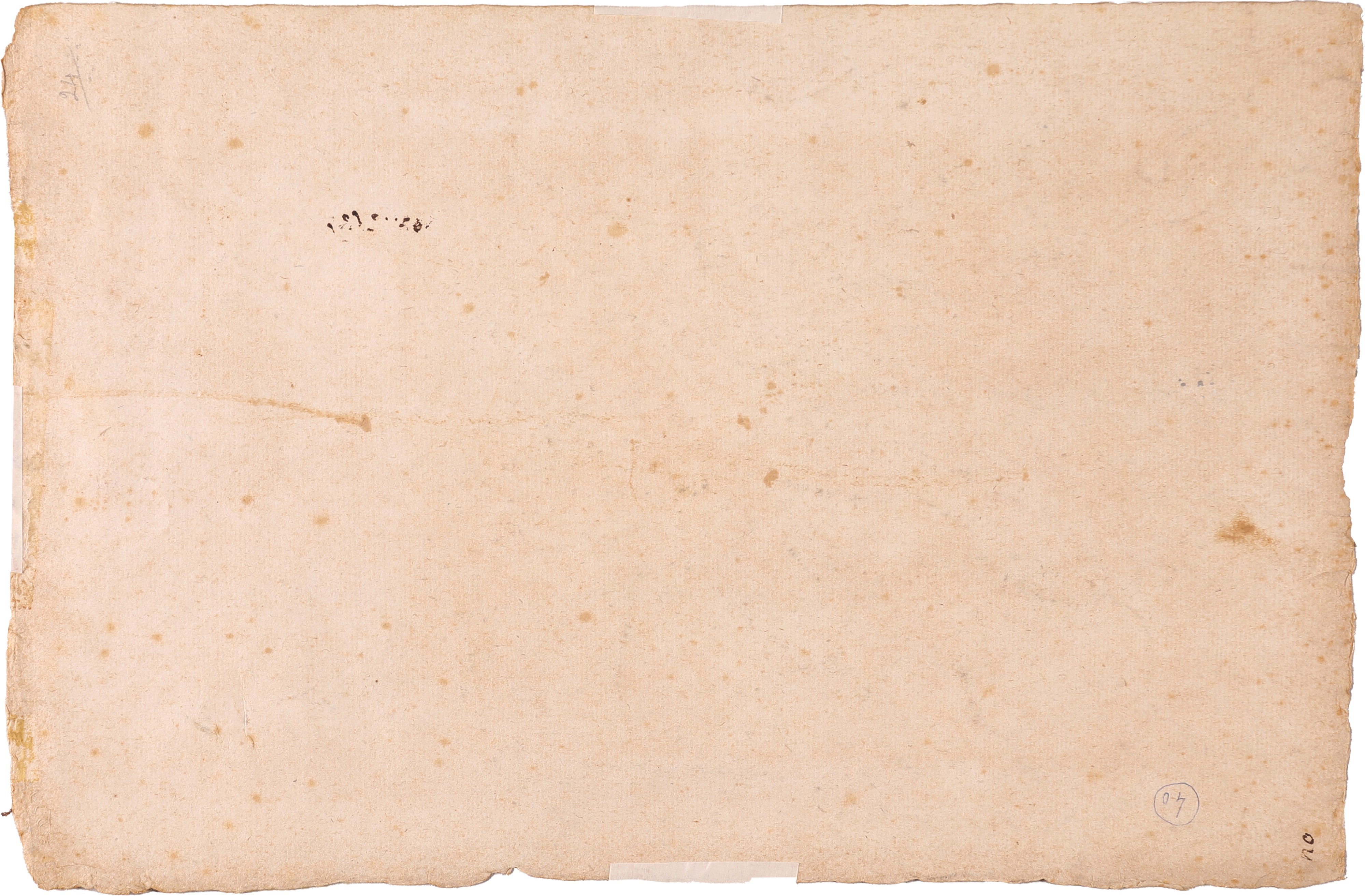 Luigi Sabatelli - Dante e Virgilio (studio a penna e inchiostro)
