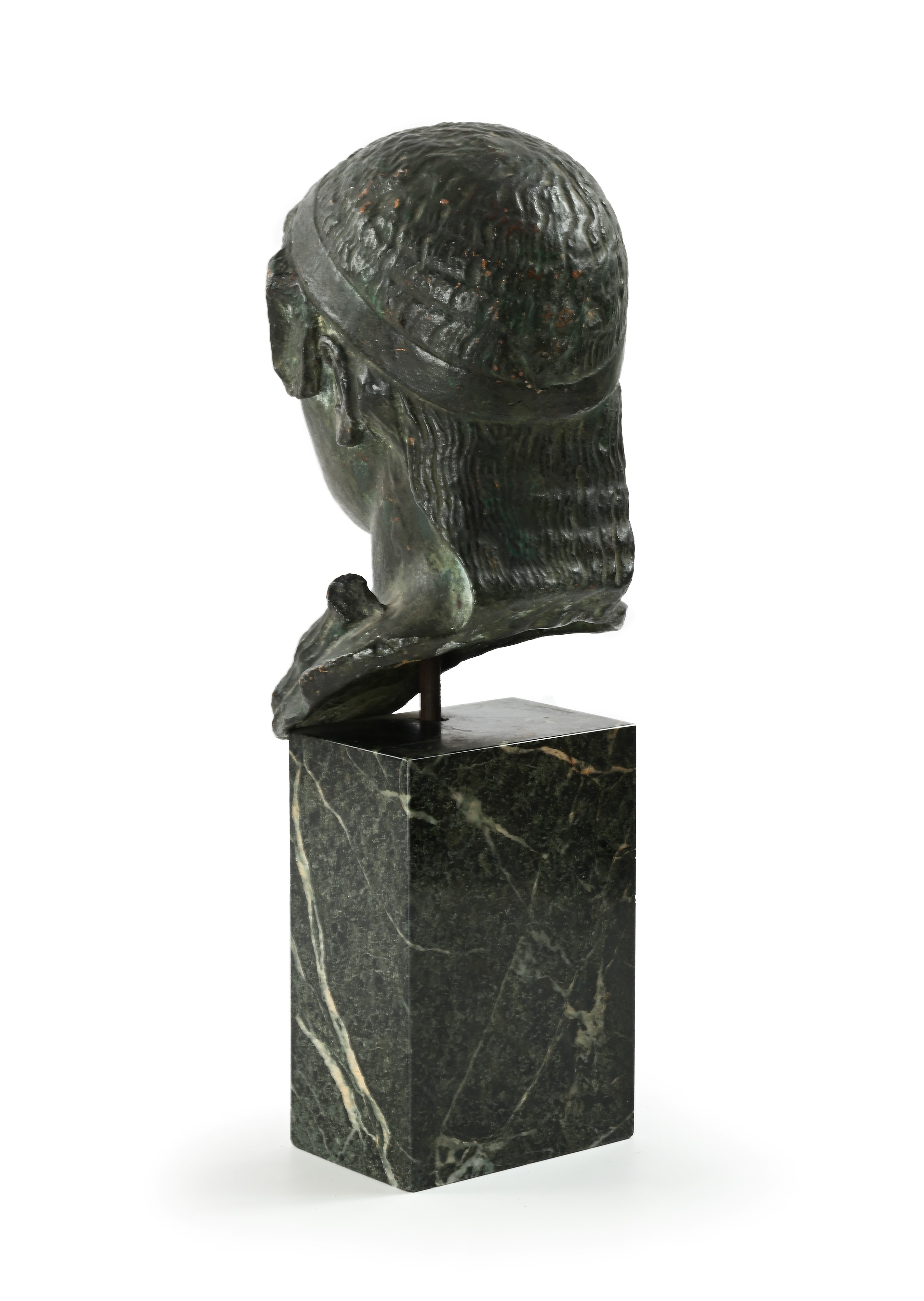 XIX secolo, Testa di Saffo in bronzo