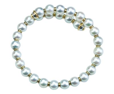 Bracciale di Perle Rigido