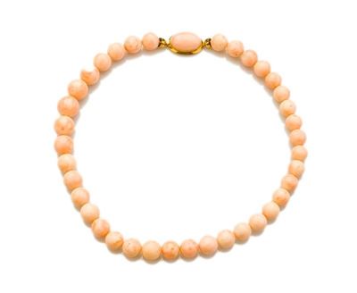 Collana di Corallo Rosato