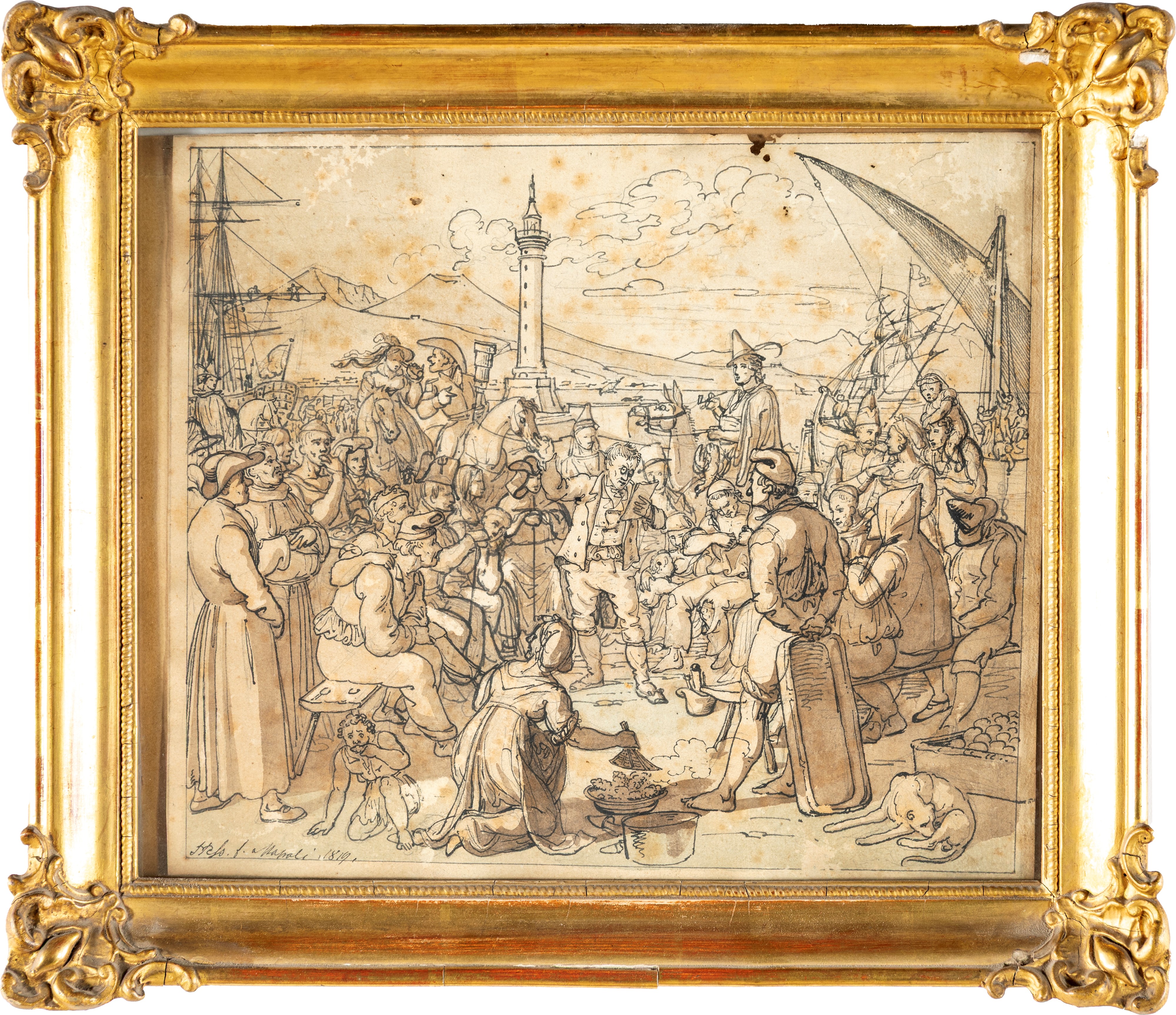 Hieronymus Hess - Cantastorie a Napoli