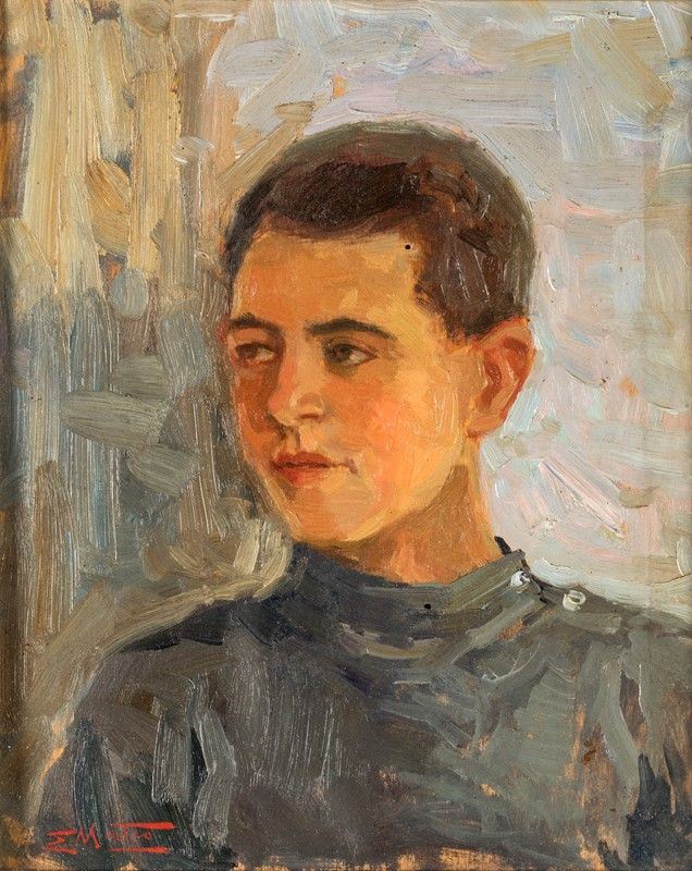 Ettore Morteo - Ritratto di Giovane