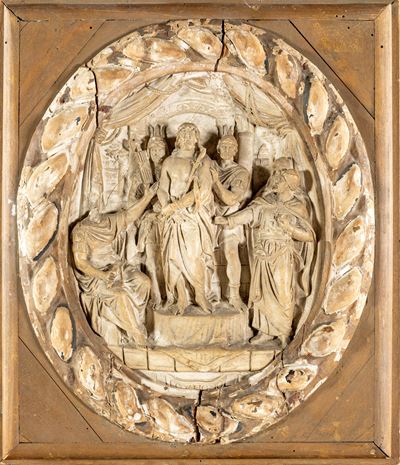 Ecce Homo, altorilievo in gesso (1859)
