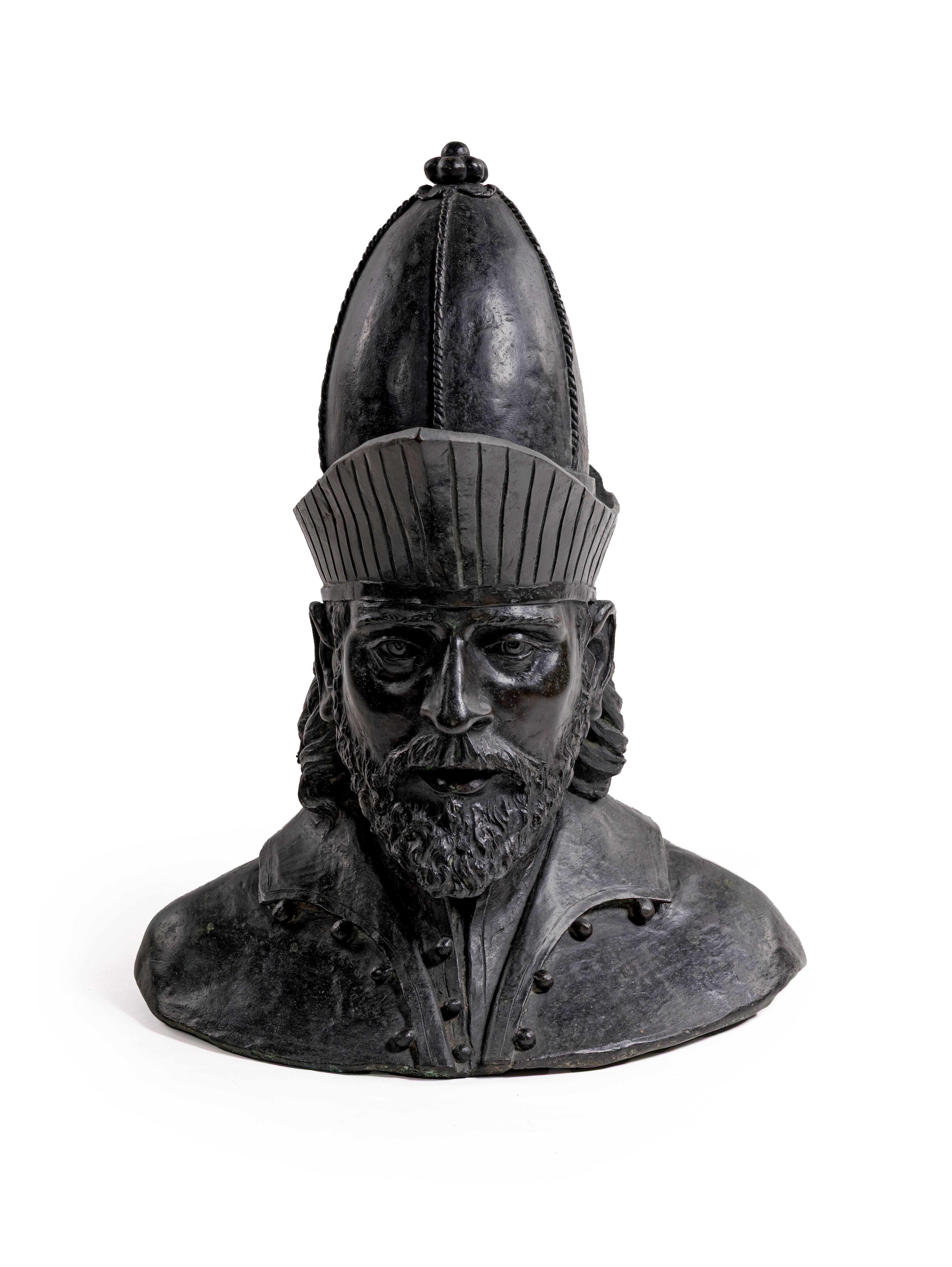 Antonio Averlino Detto il Filarete - Busto di Giovanni VIII Paleologo, bronzo brunito