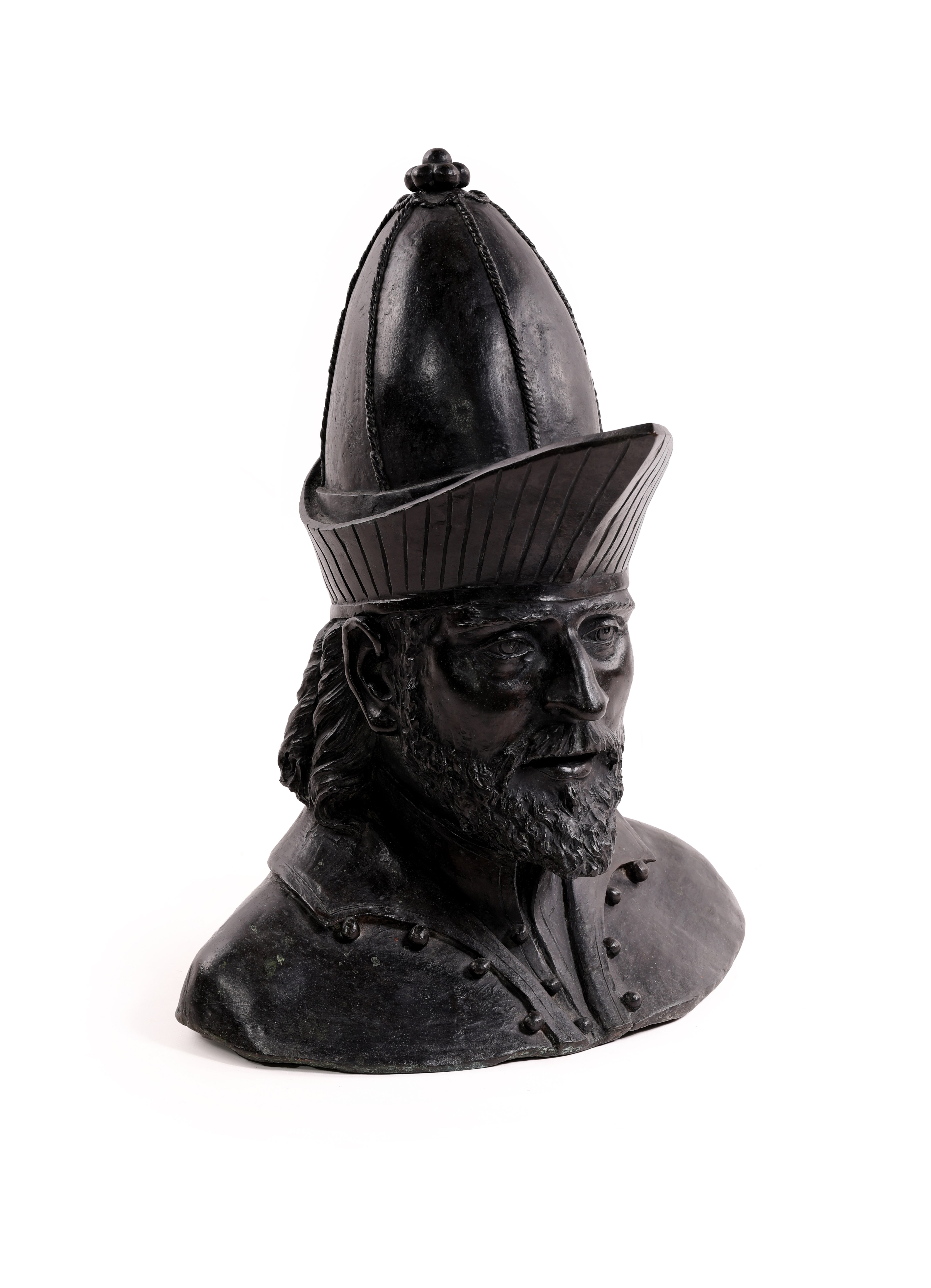 Antonio Averlino Detto il Filarete - Busto di Giovanni VIII Paleologo, bronzo brunito