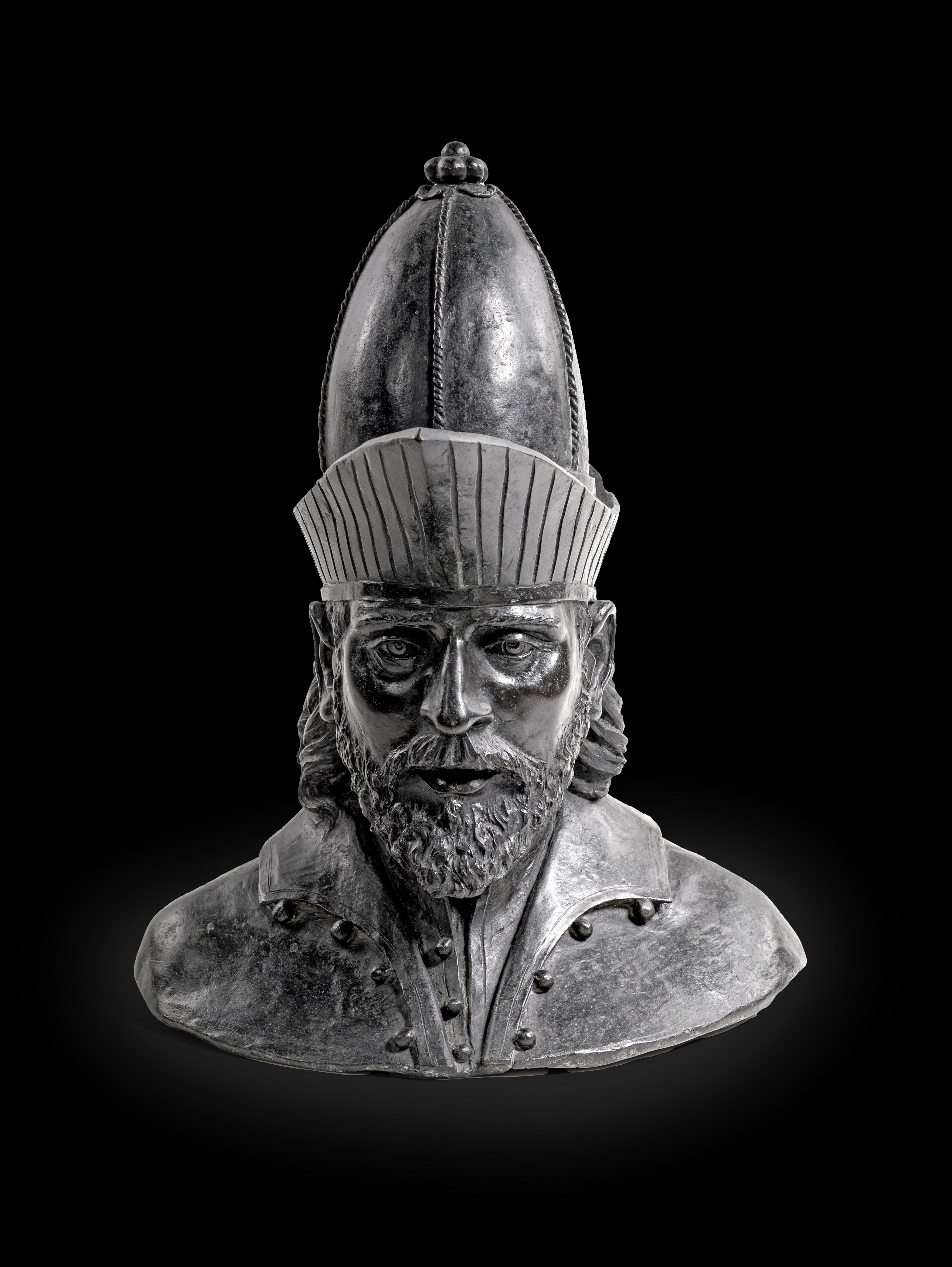 Antonio Averlino Detto il Filarete - Busto di Giovanni VIII Paleologo, bronzo brunito