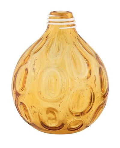 Vaso Monofiore in Vetro Giallo, Venini 2004
