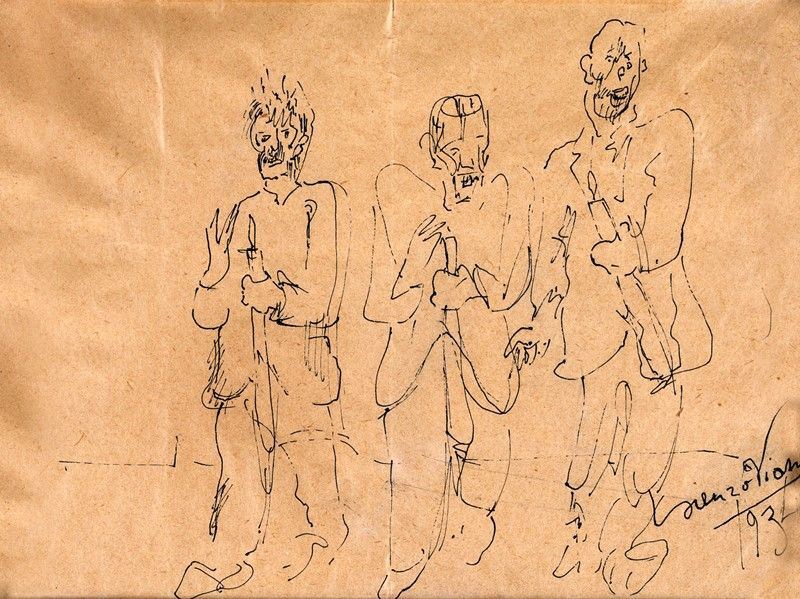 Lorenzo Viani - Processione