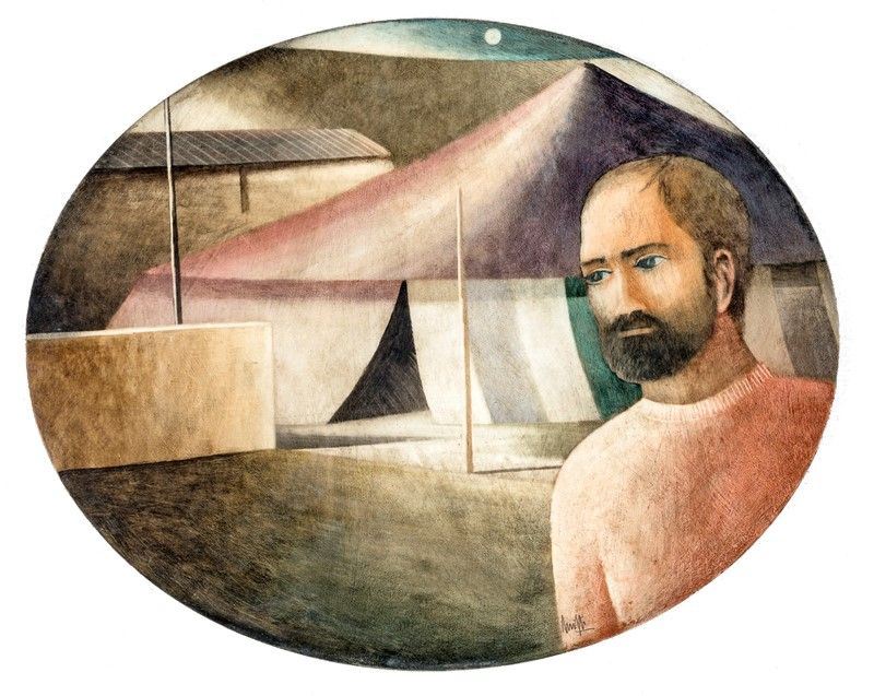 Marcello Scuffi - Autoritrato con Circo