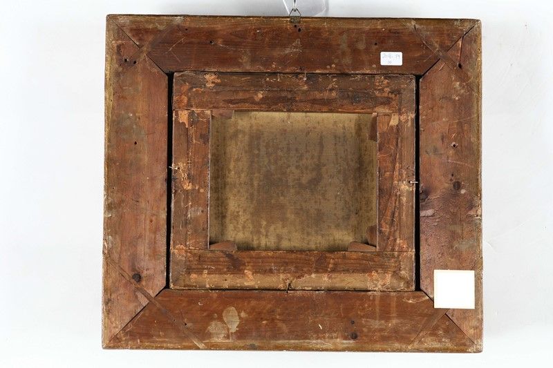 Scuola Olandese. XVII Secolo - Coppia di Interni con Giocatori di Carte e di Dadi