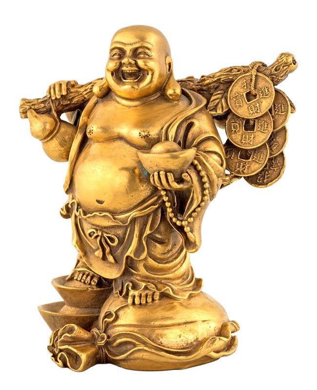 Scultura in Bronzo Dorato
