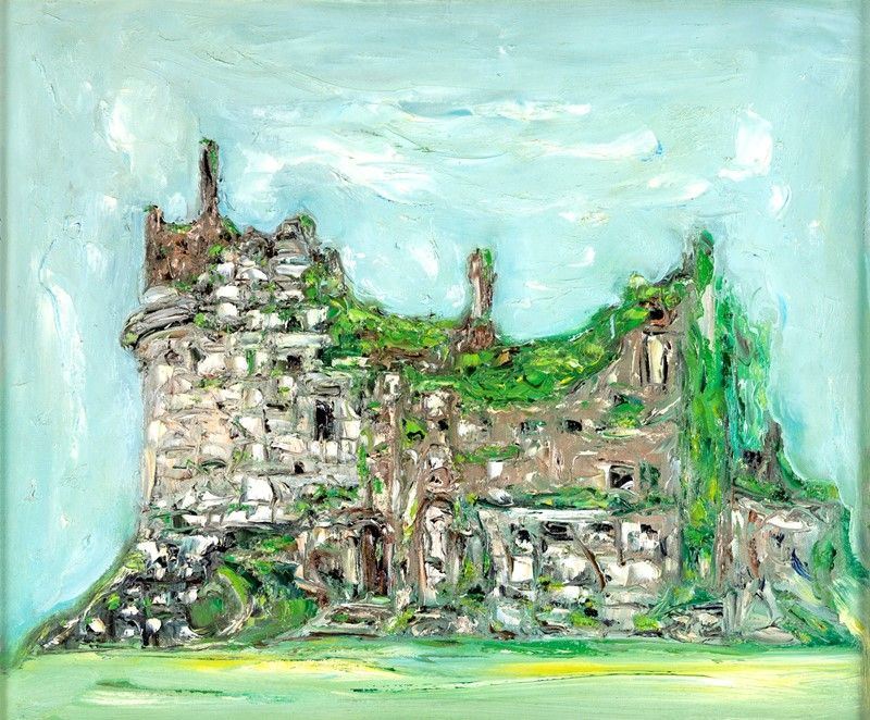 Giovanni Stradone - Rovine della Tomba di Cecilia Metella