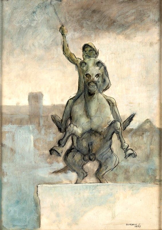 Anthony Joseph Buzzelli - Uomo a Cavallo
