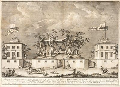 Scena di Baccanale per la Festa della Chinea del 1759