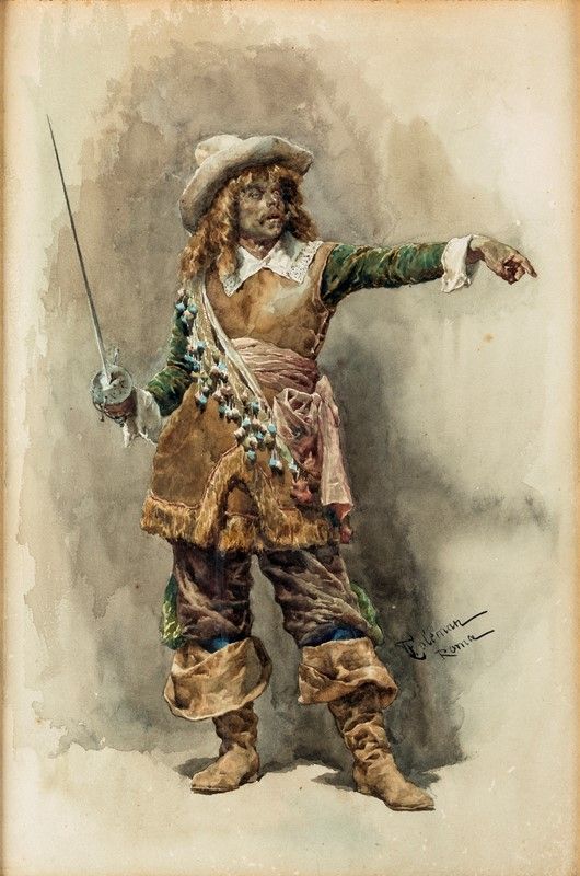 Francesco Coleman - Coppia di Spadaccini