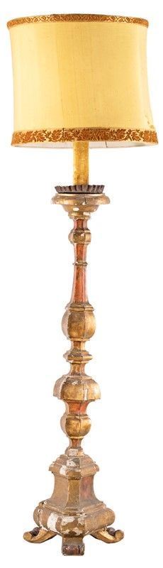 Torciera in Legno Dorato