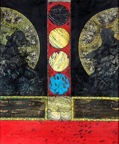 Altare Minerale con Due Immagini Prefigurative,