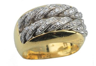 Fascia in Oro e Brillanti