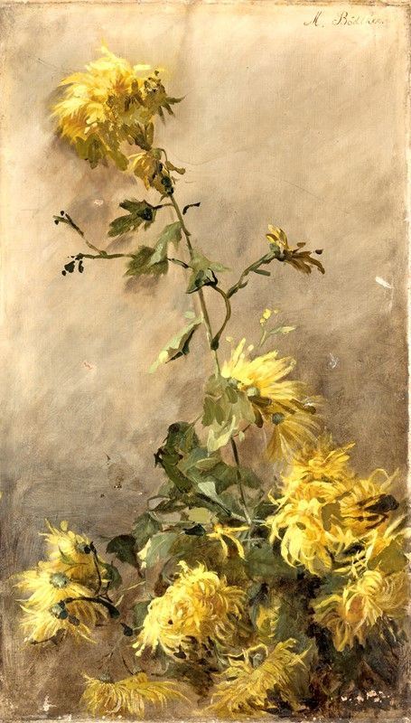 Scuola tedesca del XIX secolo - NATURA MORTA DI FIORI
