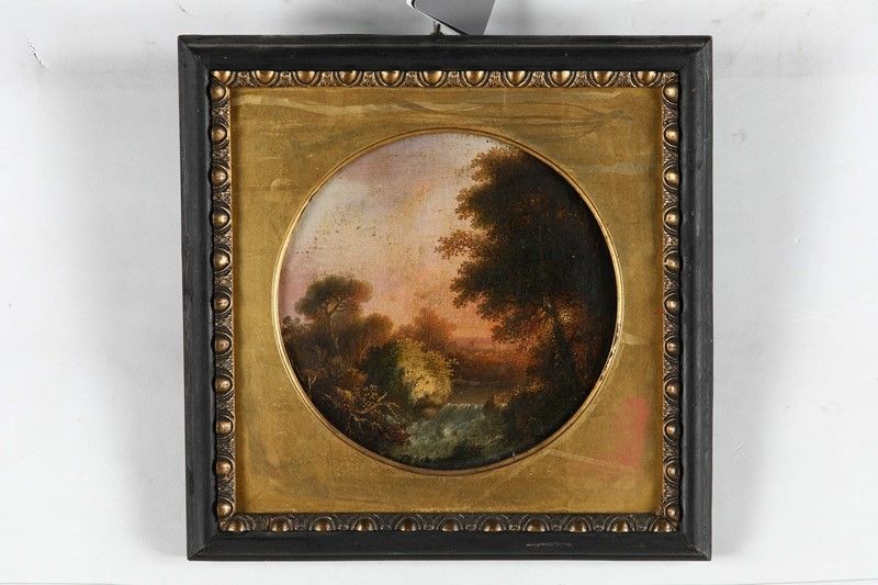 PAESAGGIO ITALIANO CON RUSCELLO