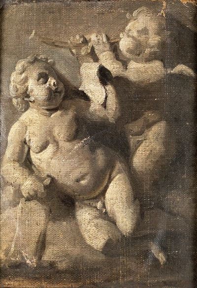 Angeli Musicanti a Grisaille