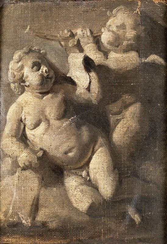 Jacob De Wit - Angeli Musicanti a Grisaille