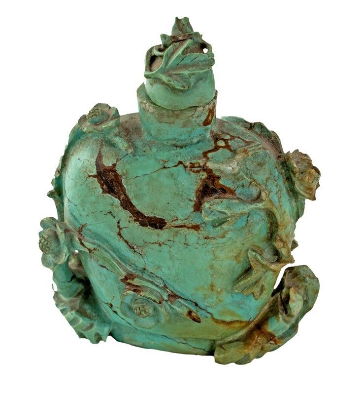 Snuff Bottle in Turchese