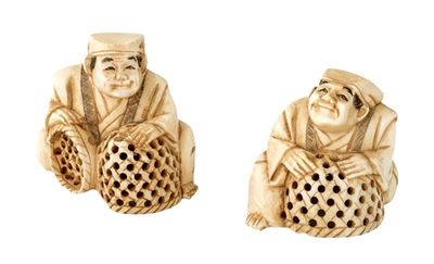Lotto di Due Netsuke