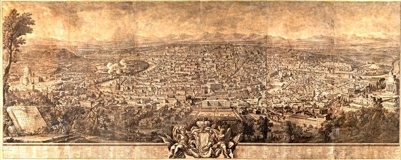 Giuseppe Vasi - Prospetto Dell'alma CittÀ di Roma