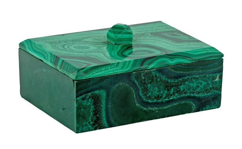 Piccola Scatola in Malachite