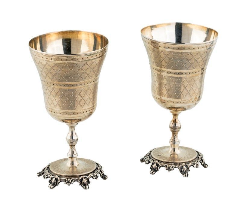 Due Bicchieri in Argento