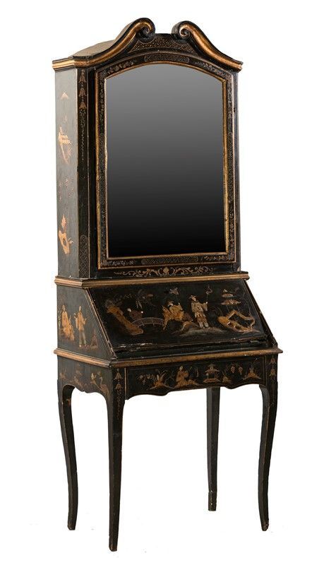 Piccolo Trumeau a Chinoiserie