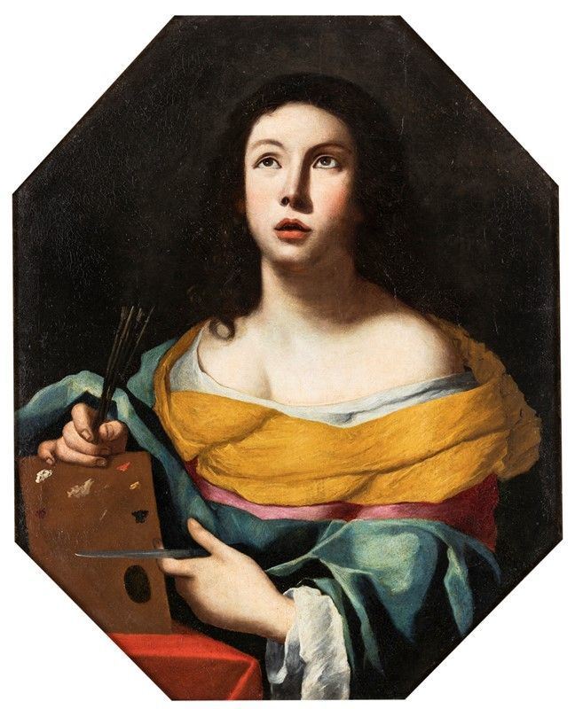 Scuola Fiorentina. XVII Secolo - Allegoria della Pittura