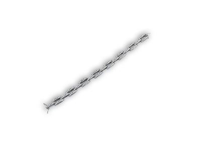 Bracciale Oro Bianco e Brillanti