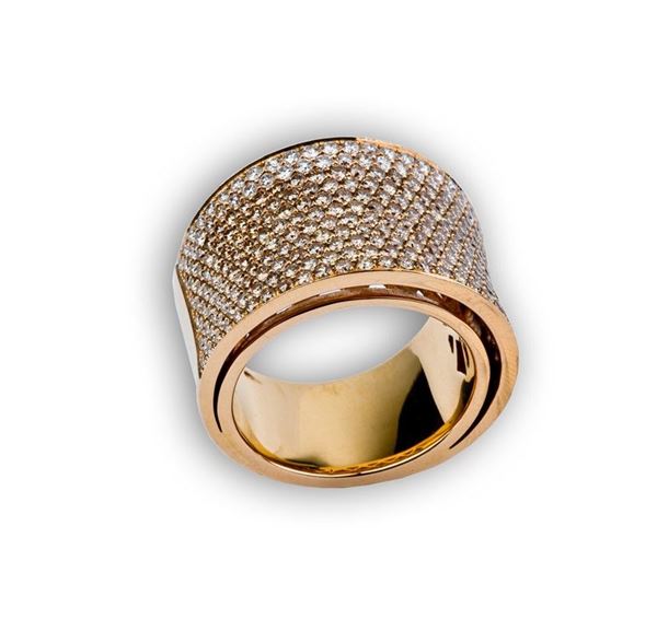 ANELLO IN ORO ROSA