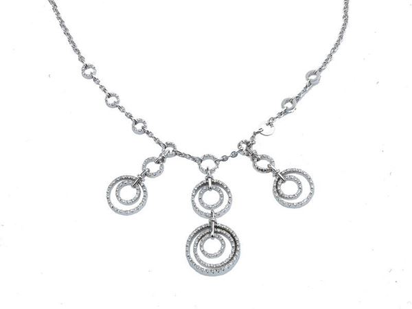 GIROCOLLO IN ORO BIANCO