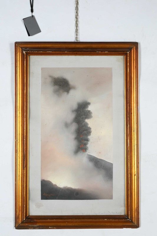 Antonio Coppola - Vesuvio in Eruzione