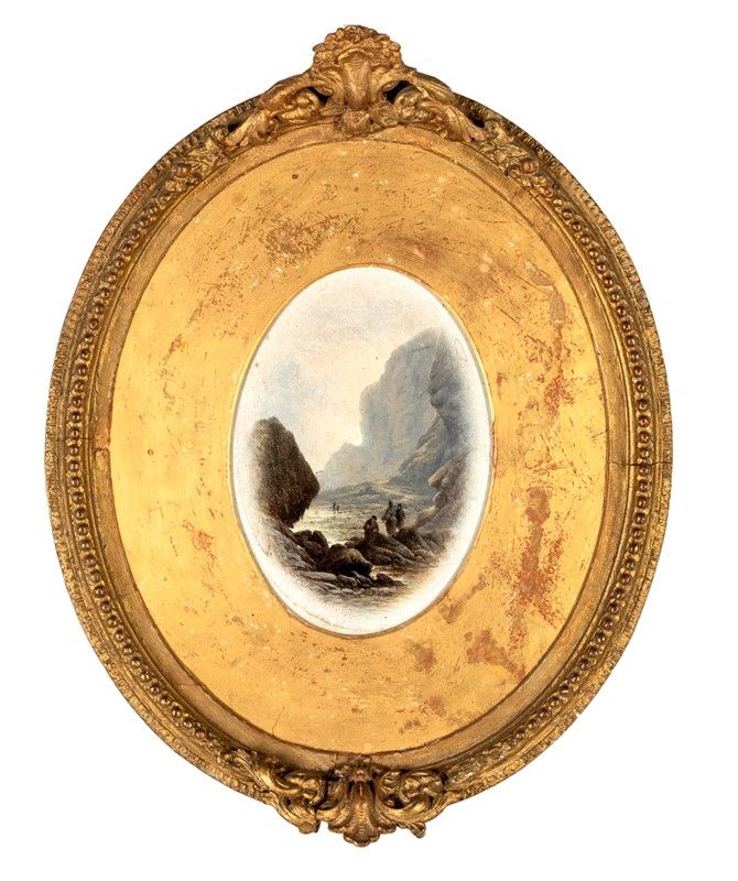 COPPIA DI VEDUTE COSTIERE