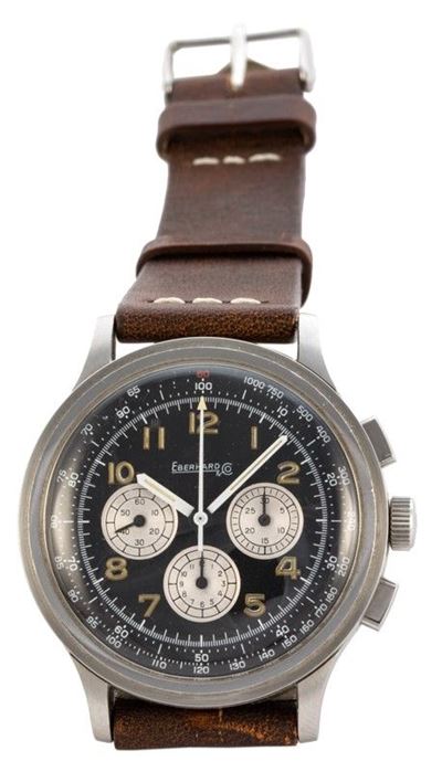 Eberhard Aviograf Acciaio, Ref.: 31018, Seriale 390