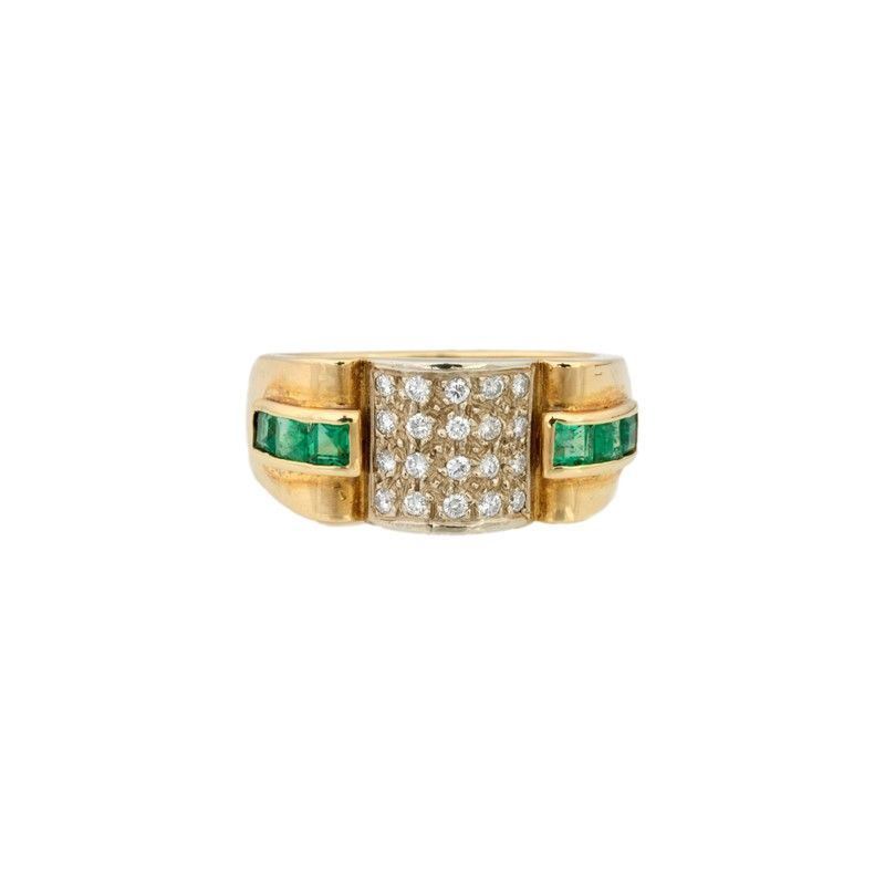 Anello Pavé