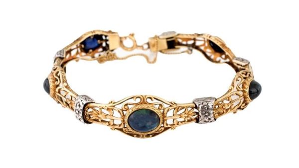 Bracciale con zaffiri