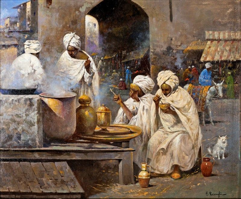 Enrico Tarenghi - Scena di Mercato