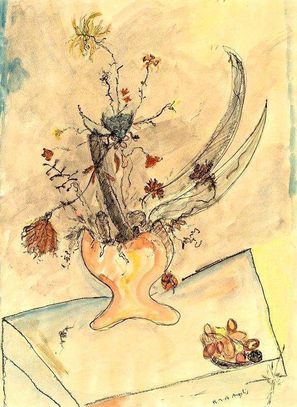 Rodolfo De Angelis - Vaso di Fiori