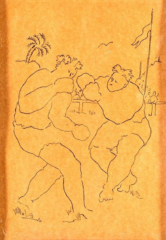 Giuseppe Capogrossi - Attr. Pugili