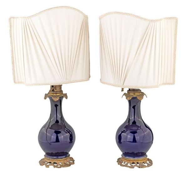 COPPIA DI LAMPADE