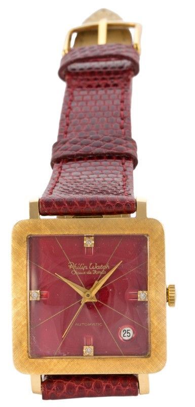 Philip Watch Cioccolatone Oro Giallo Ref 9217 104